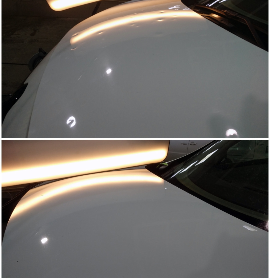 ремонт вмятин от града обучаем удалять вмятины от града